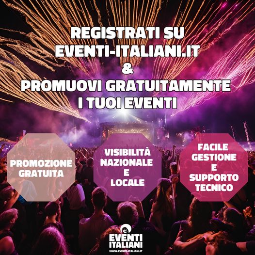 Registrati su Eventi Italiani - Unisciti alla Comunità degli ...