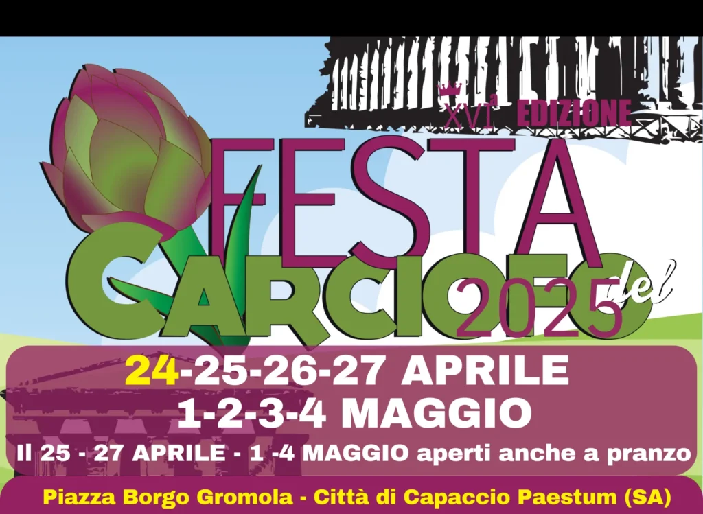 Festa del Carciofo di Paestum I.G.P. 2025