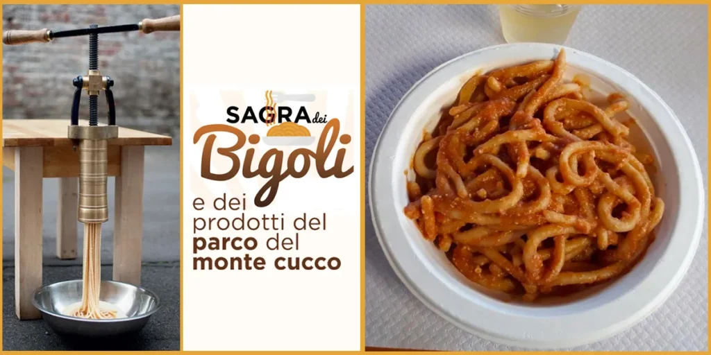 Sagra dei Bigoli e dei Prodotti del Parco del Monte Cucco 2025 a Costacciaro