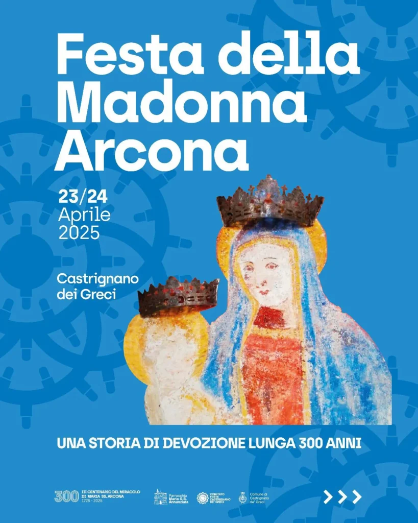 Festa della Madonna della Arcona 2025 a Castrignano dei Greci