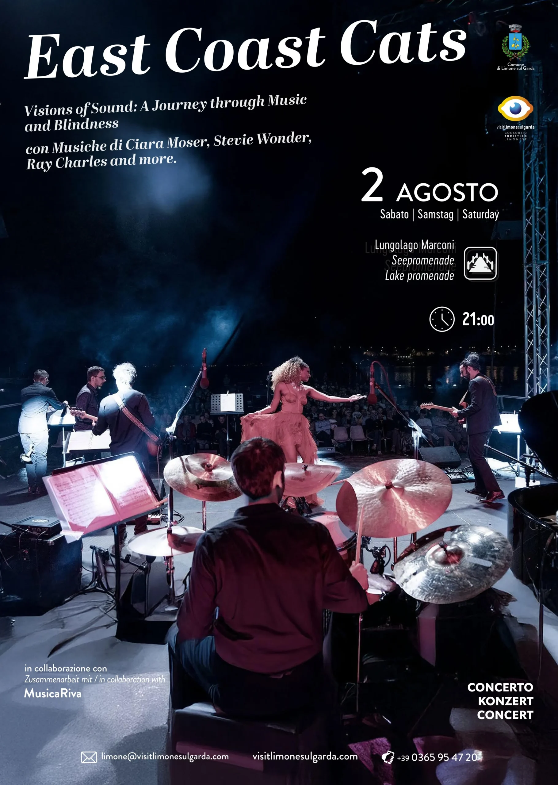 Concerto east coast cats limone sul garda 1 scaled