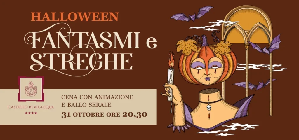Cena di Halloween al Castello di Bevilacqua 2026