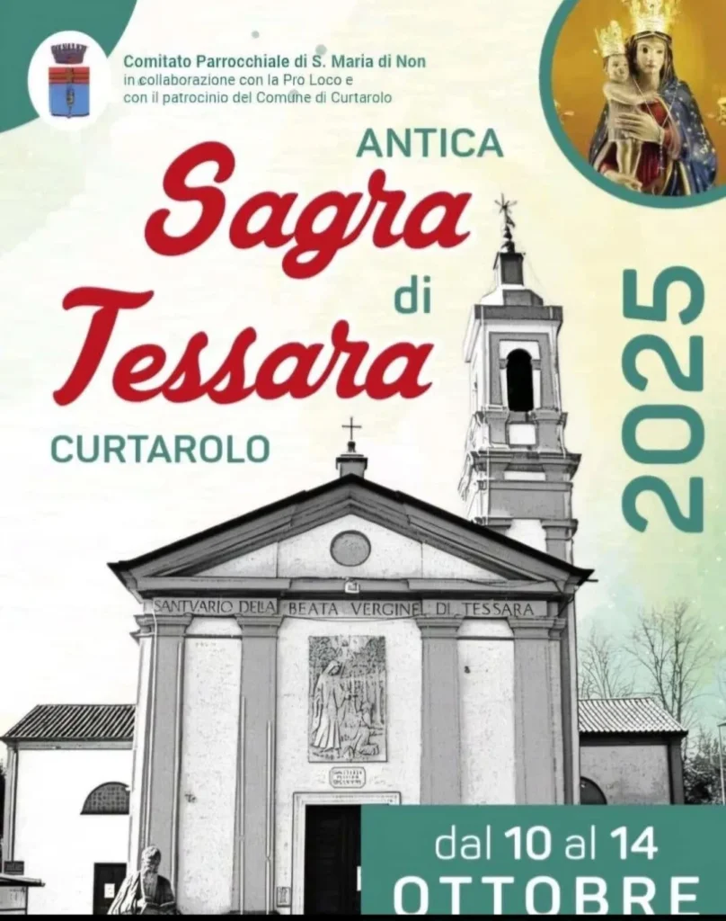 Antica Sagra di Tessara Ottobre 2025 a Curtarolo