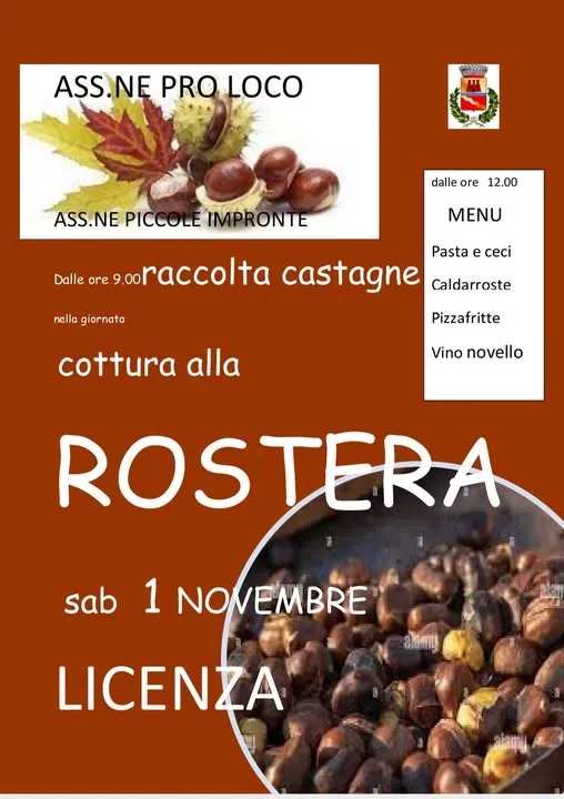 Raccolta delle Castagne a Licenza 2026