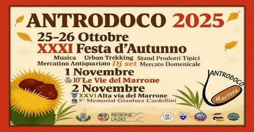 Festa d’Autunno e Alta via del Marrone ad Antrodoco 2026