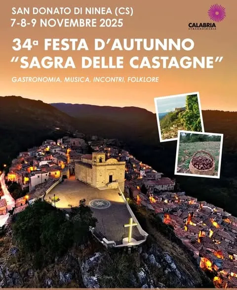 Festa d’Autunno – Sagra delle Castagne a San Donato di Ninea 2026