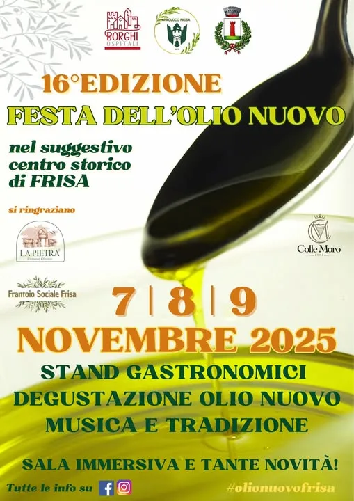 Festa dell’Olio Nuovo a Frisa 2026