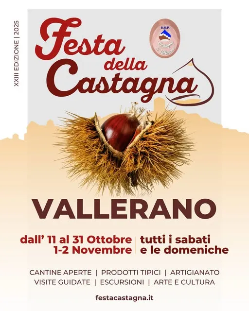 Festa della Castagna a Vallerano 2026