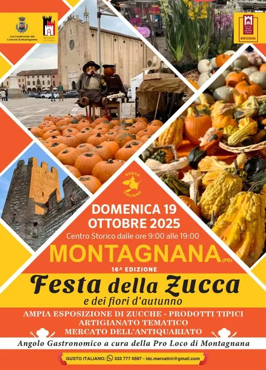 Festa della Zucca Ottobre 2025 a Montagnana