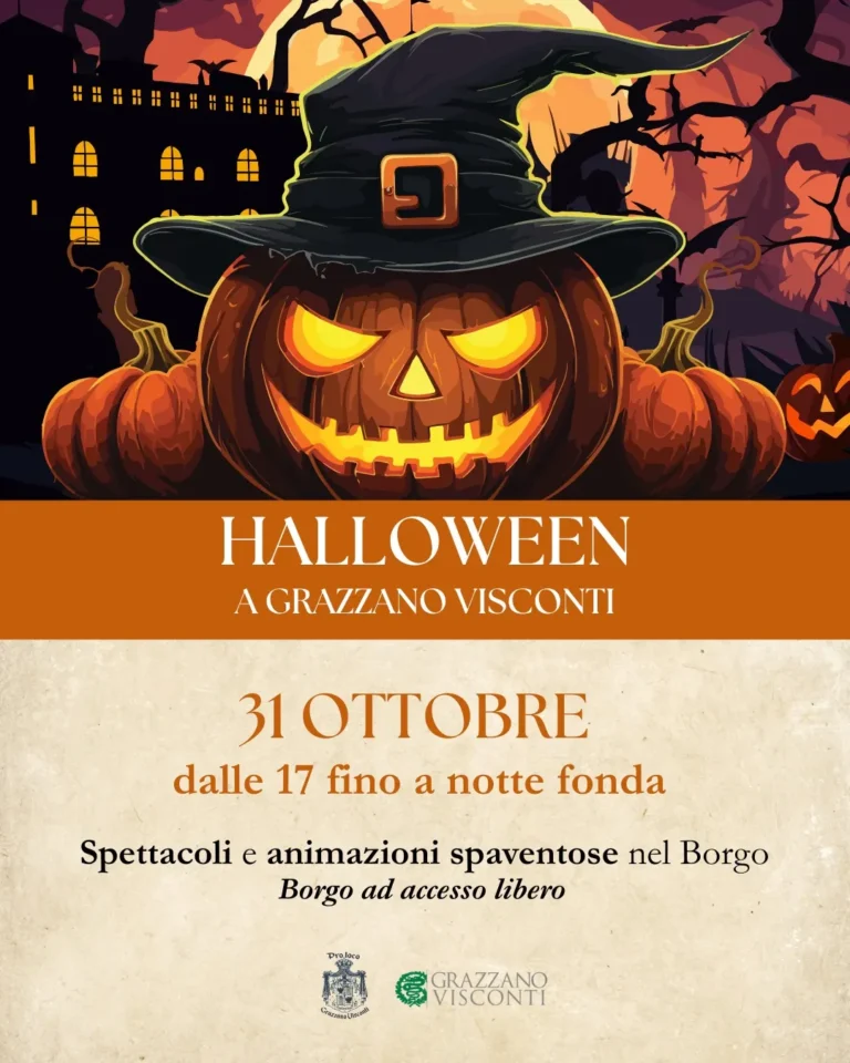 Halloween a Grazzano Visconti 2026