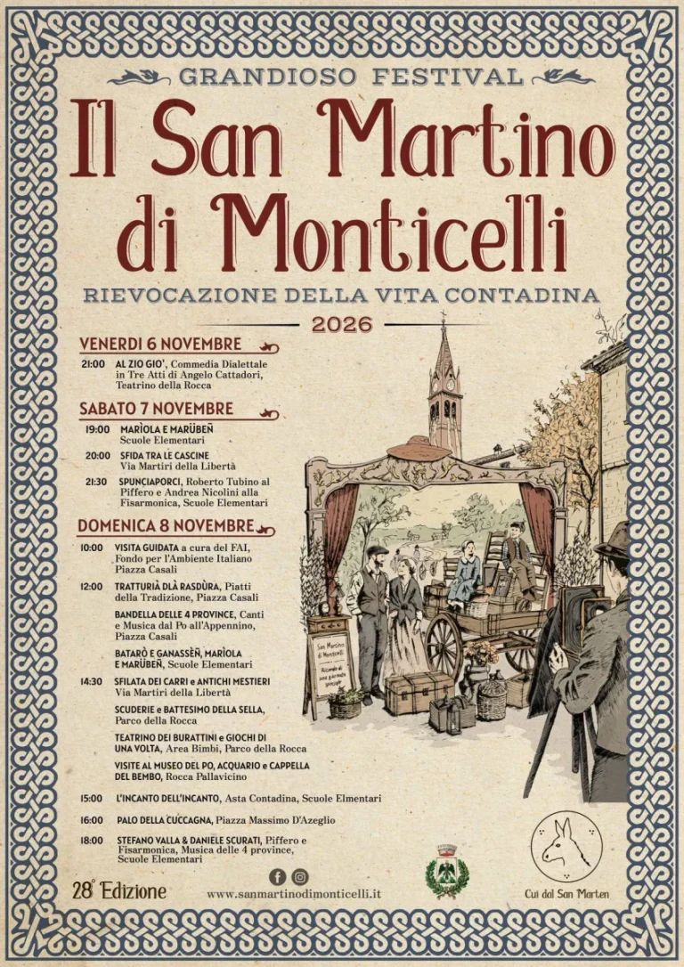 Il San Martino a Monticelli d’Ongina 2026