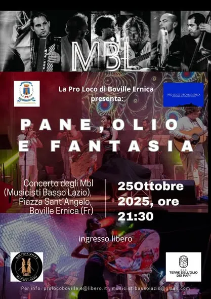 Pane, Olio e Fantasia a Boville Ernica 2026