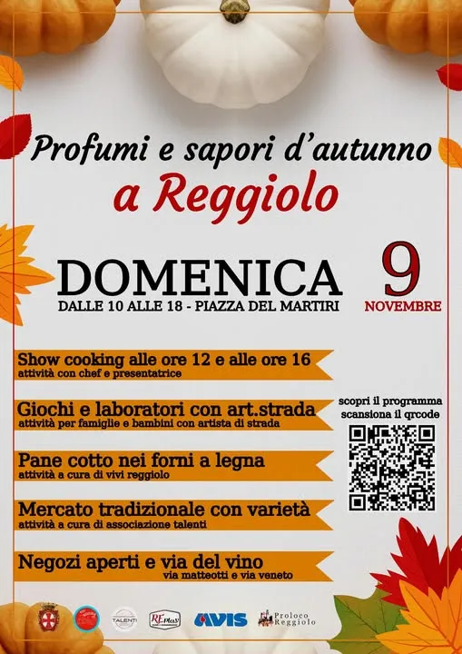 Profumi e Sapori d’Autunno Novembre 2026 a Reggiolo