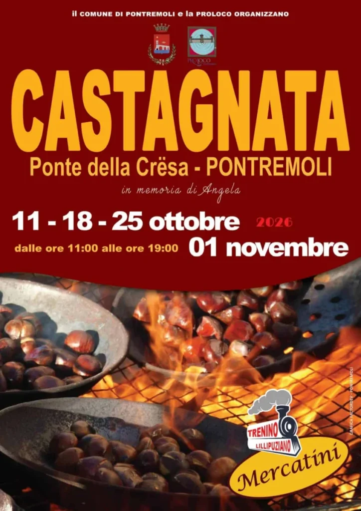 Castagnata a Pontremoli 2026