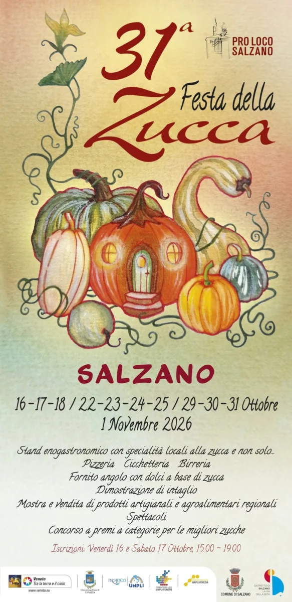 Festa della Zucca Ottobre-Novembre 2026 a Salzano