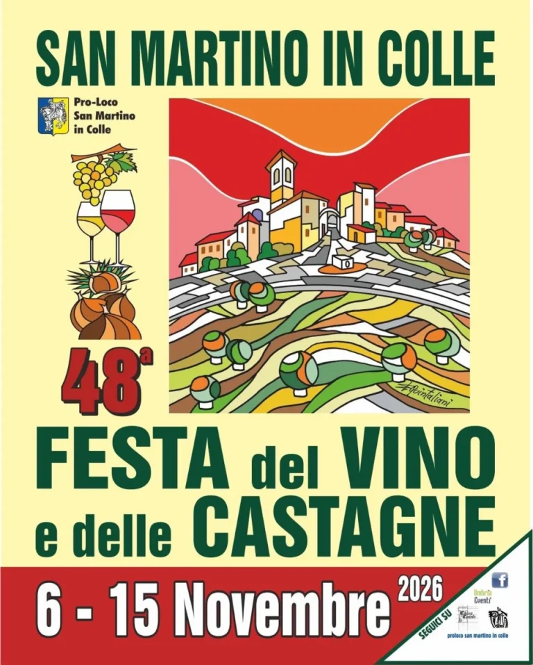 Festa del Vino e delle Castagne a San Martino in Colle 2026