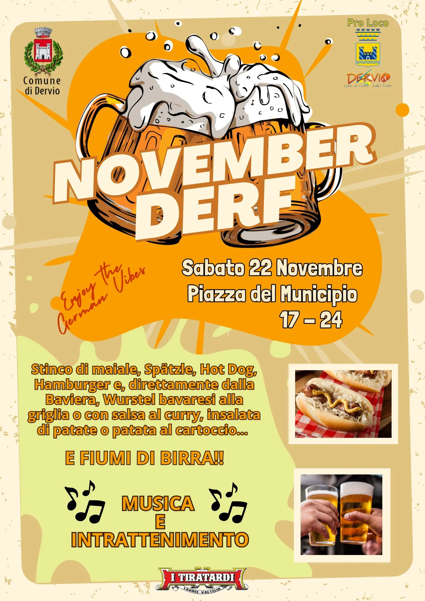 Derf Reyeb November Derf 2025 a Dervio - Eventi Italiani