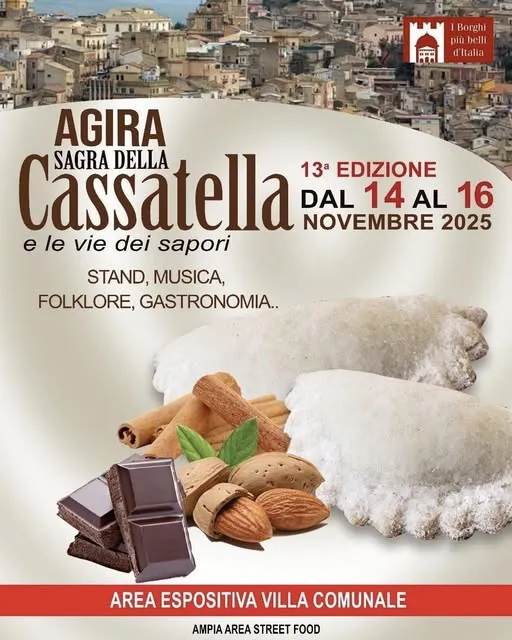 Sagra della Cassatella di Agira Novembre 2025