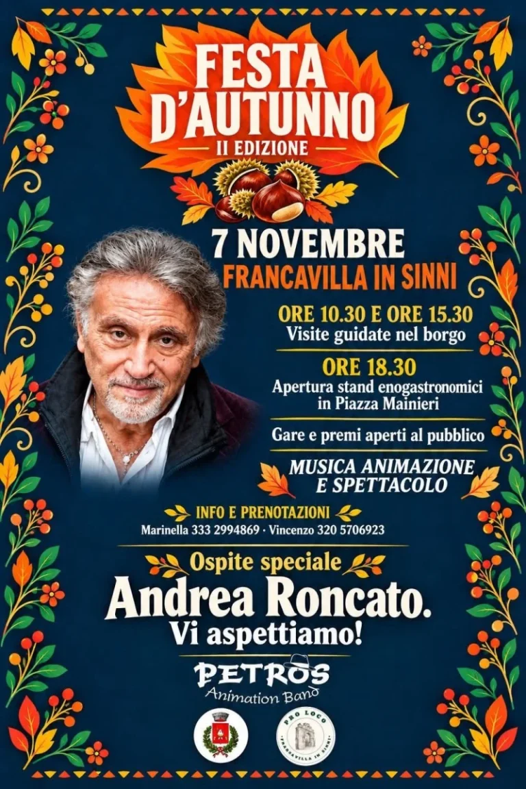 Festa d’Autunno a Francavilla in Sinni 2026