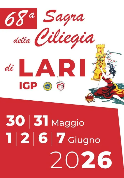 Sagra della Ciliegia di Lari Maggio-Giugno 2026