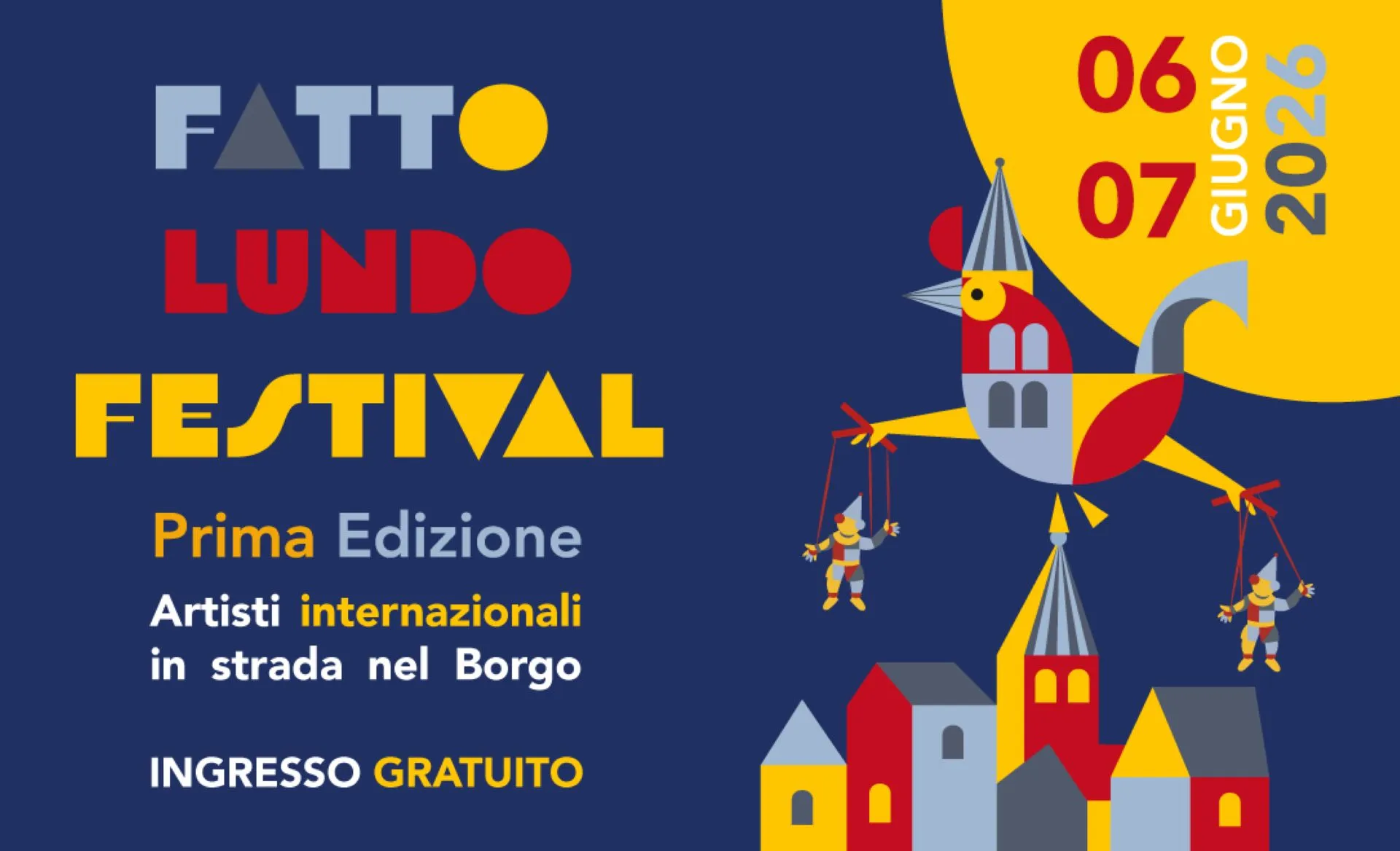 FATTO Lundo Festival Giugno 2026 - Eventi Italiani