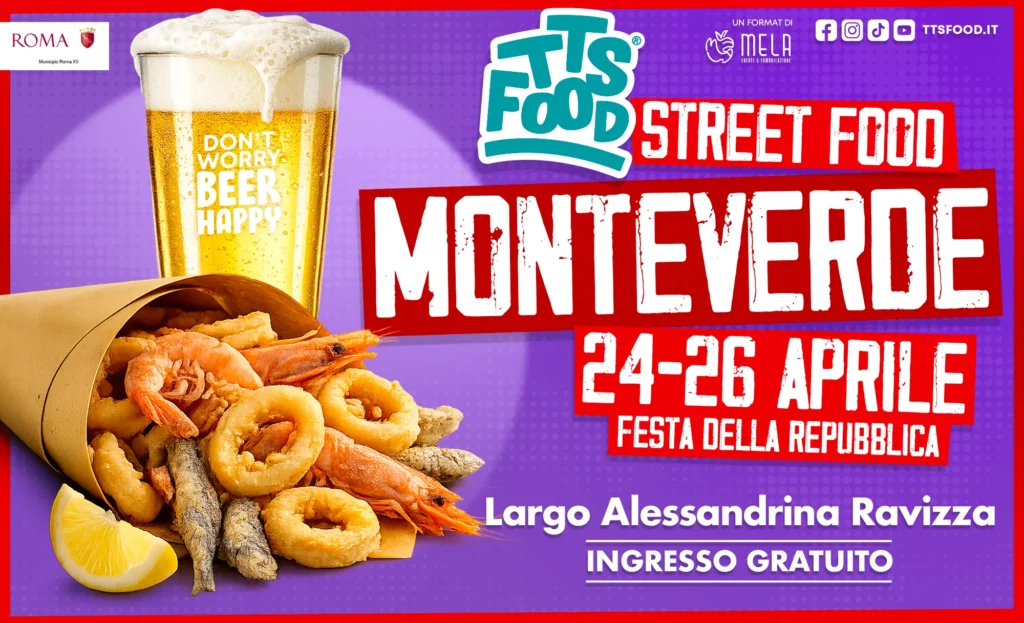 MONTEVERDE TTS STREET FOOD Aprile 2026
