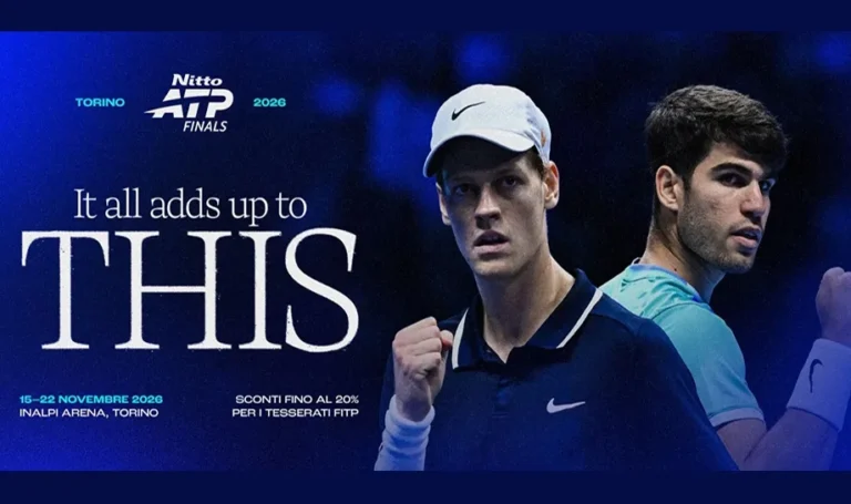 Nitto ATP Finals Torino 2026 – Evento di tennis a Torino