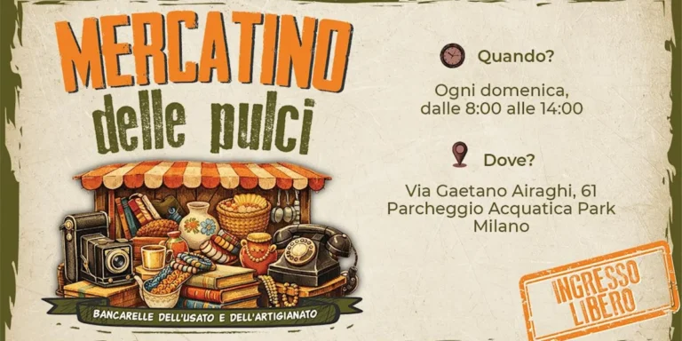 Mercatino delle pulci Milano 2026