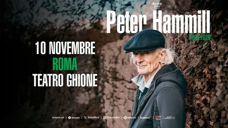 Peter Hammill concerto Roma 2026