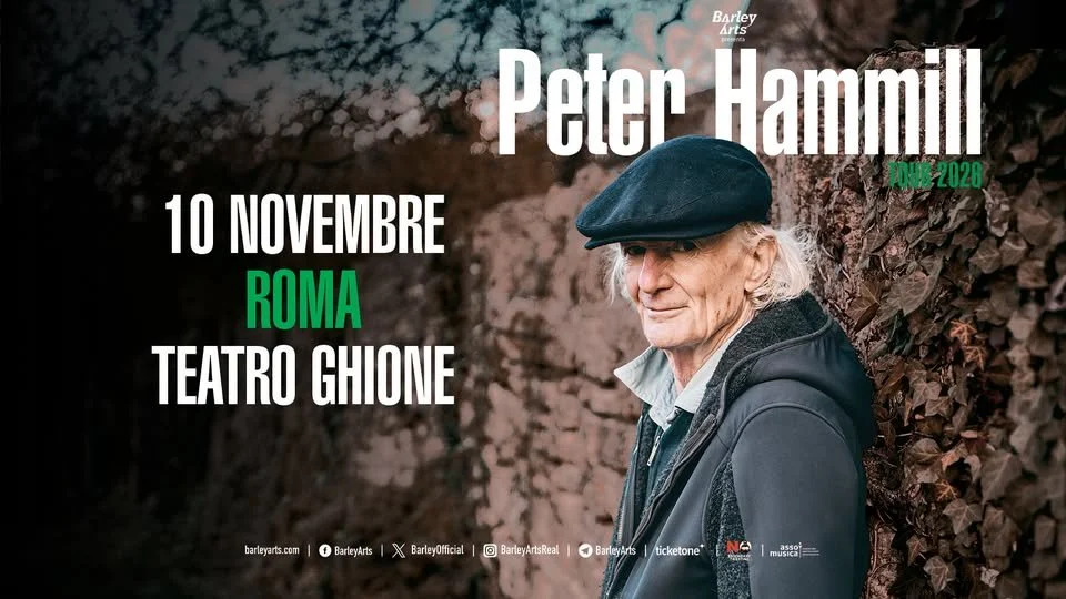 Peter Hammill concerto Roma 2026