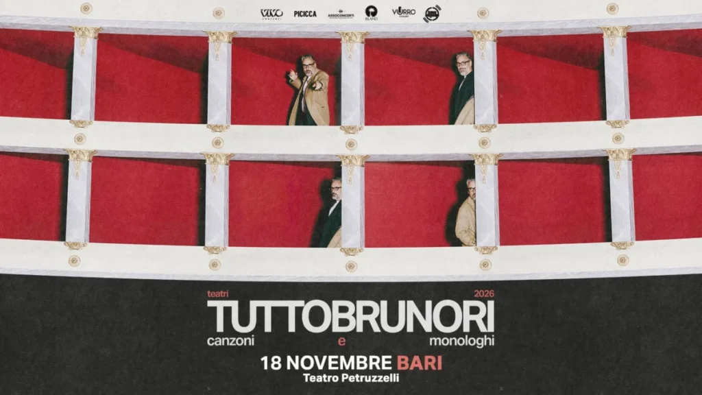 Brunori Sas evento Bari 2026