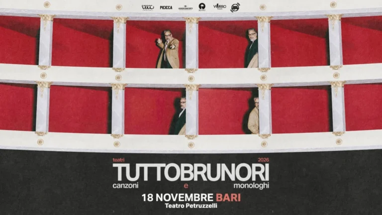 Brunori Sas evento Bari 2026