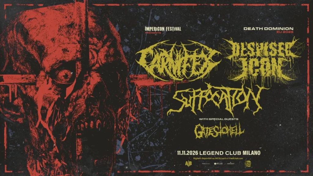 Concerto death metal a Milano 2026