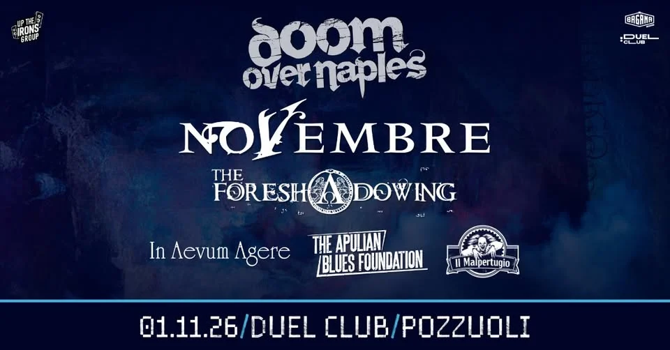 Doom Over Naples 2026 – evento a Pozzuoli nel novembre 2026