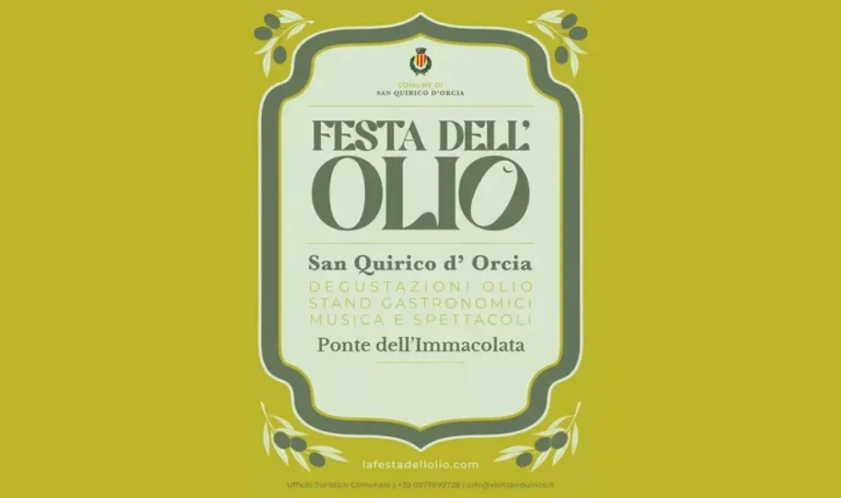 Festa dell’Olio a San Quirico d’Orcia 2026