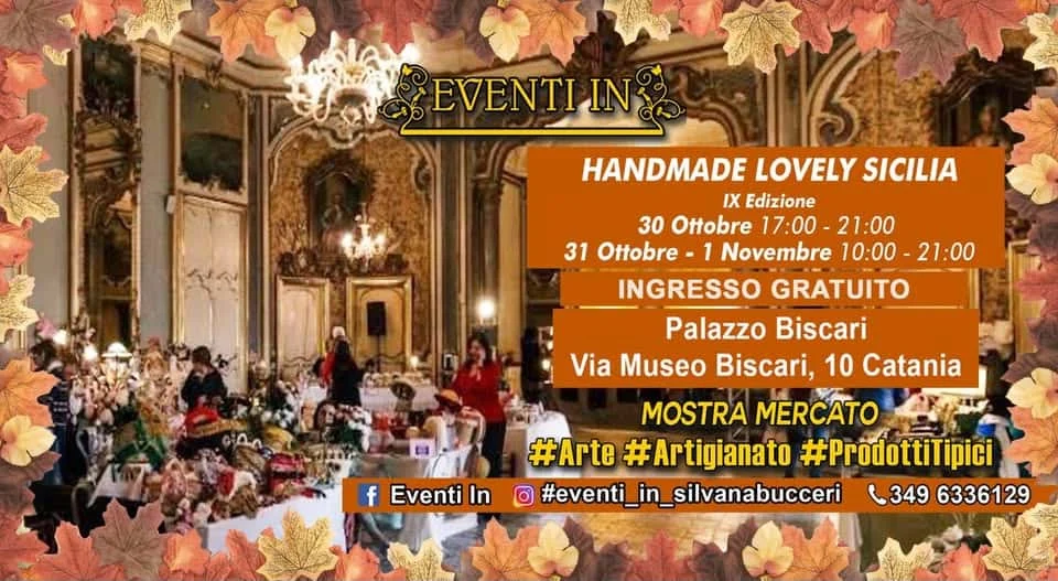 Handmade Lovely Sicilia 2026 a Palazzo Biscari, Catania