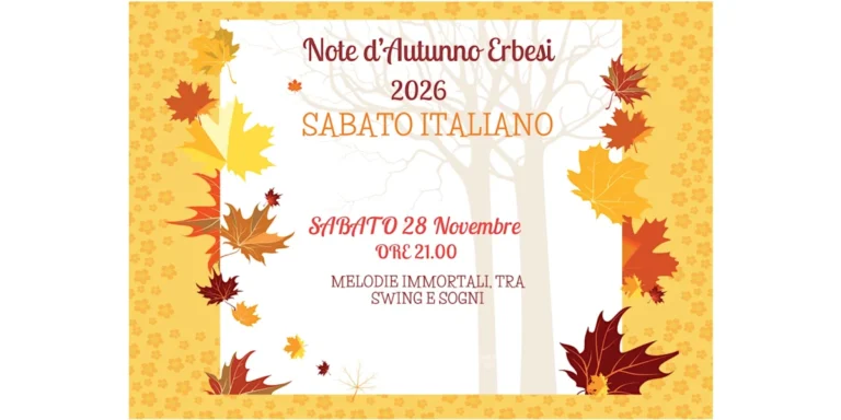 Sabato Italiano Erba 2026