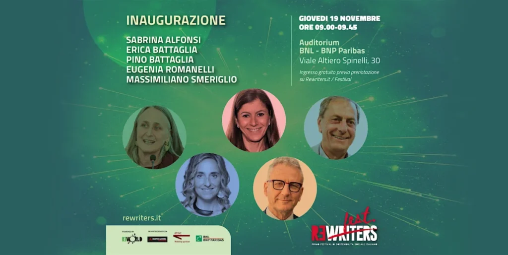 Rewriters Fest 2026 Roma evento inaugurale