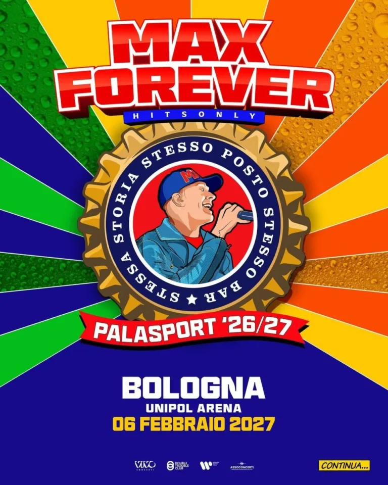 Max Pezzali live a Bologna 2027