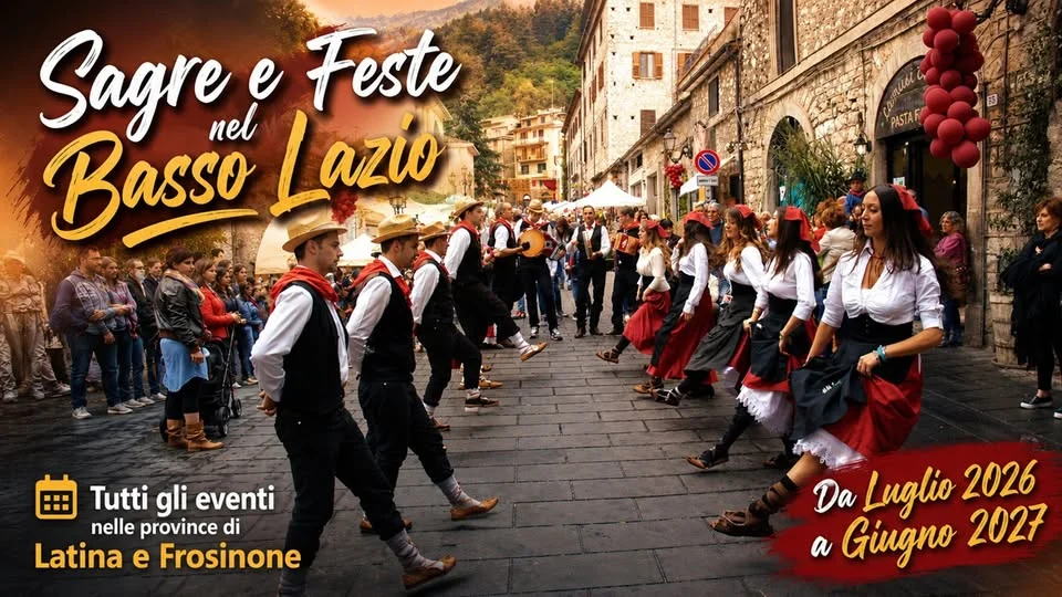 Eventi nel Basso Lazio 2026 – Sagre e Feste
