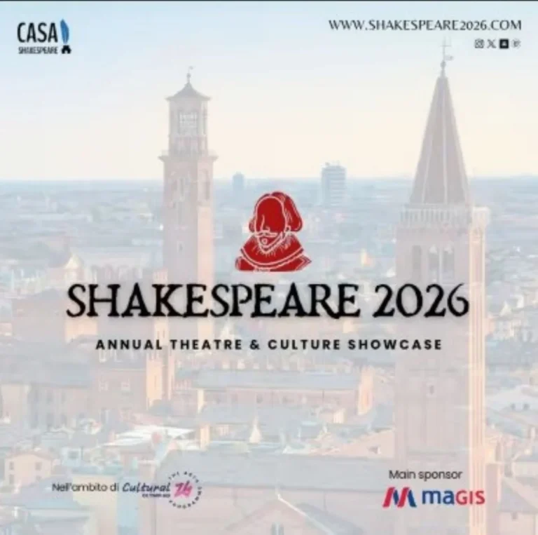 Shakespeare 2026 Verona evento culturale 2026