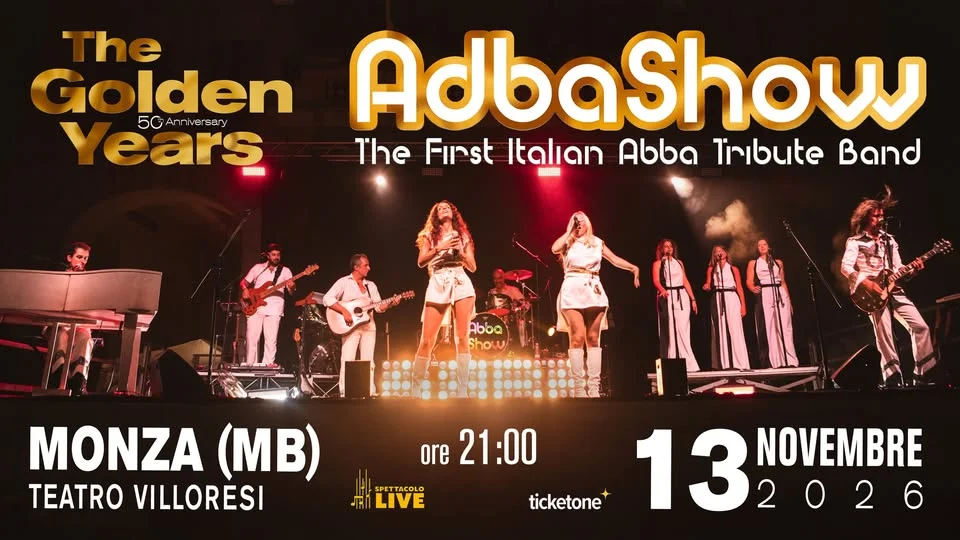Abba Show Monza 2026 – Tribute Band dal vivo