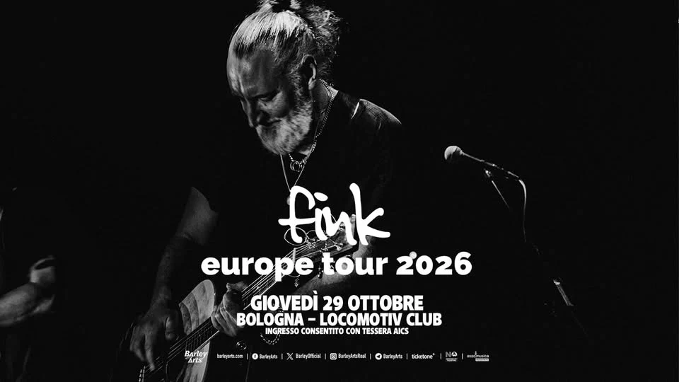 Fink Europe Tour 2026 a Bologna
