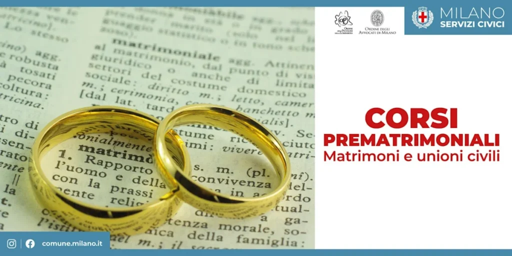 Corso prematrimoniale laico Milano 2026