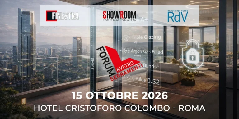 Forum Serramenti&Vetro 2026 a Roma