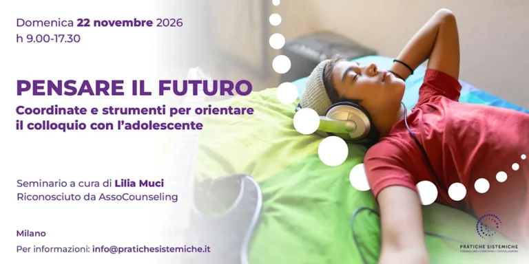 Evento Milano 2026: Pensare il futuro e il colloquio con l’adolescente