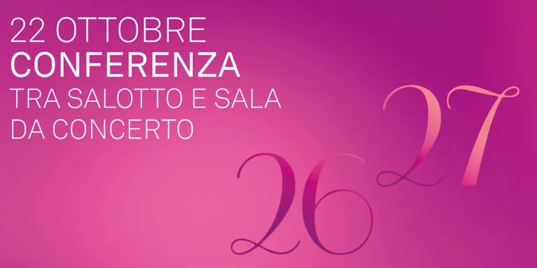 Evento a Venezia 2026: Tra salotto e sala da concerto