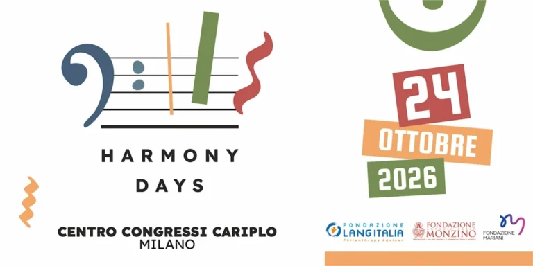 Harmony Days 2026 Milano evento sulla musica e armonia