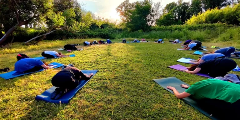 Evento Yoga a Roma nel Parco della Caffarella 2023