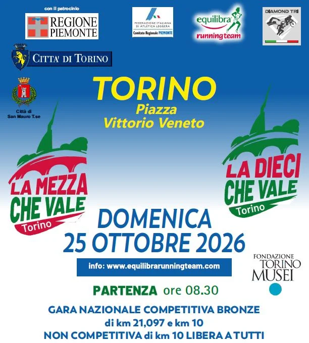 La Mezza che Vale 2026 a Torino – Eventi Podistici